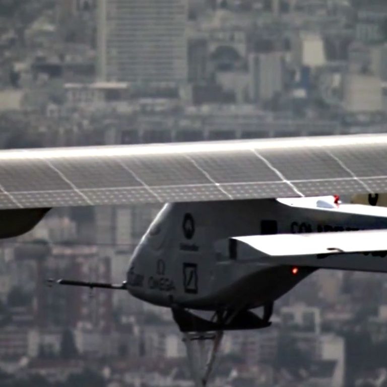 Schindler Solar Airplane Video