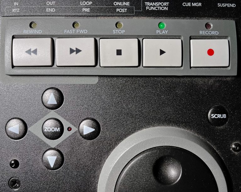 Media player control buttons